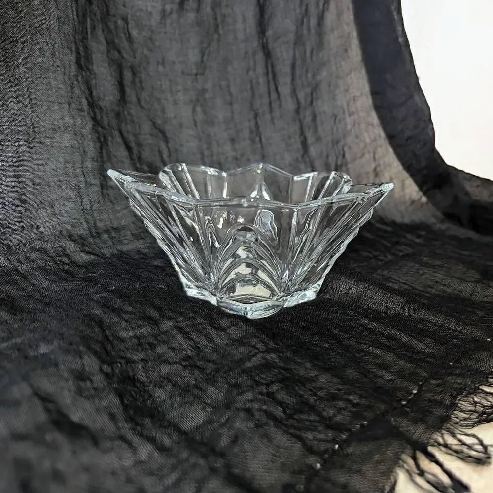 Vintage Crystal Bowl Dish Fifth Avenue Crystal LTD